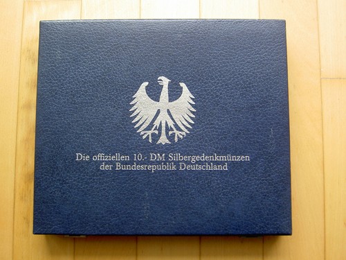 Silbergedenkmünzen mit - 10,
