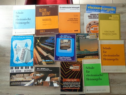 Konvolut notenbücher kataloge - konvolut,