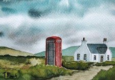 ORIGINAL AQUARELL -