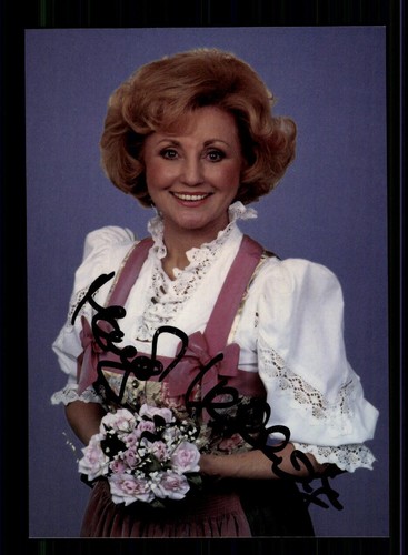 Margot hellwig autogrammkarte - margot,