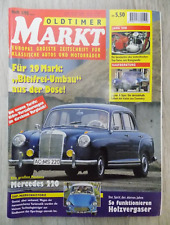 Oldtimer Markt Januar 1995 1/1995 Jawa 500 Jaguar E Neander DAF Mercedes 219 220