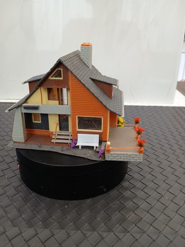 Eisenbahn modellbau haus - eisenbahn, mit