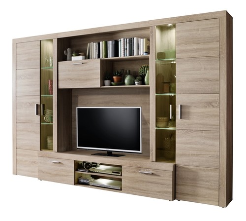 Wohnwand anbauwand schrankwand - wohnwand,