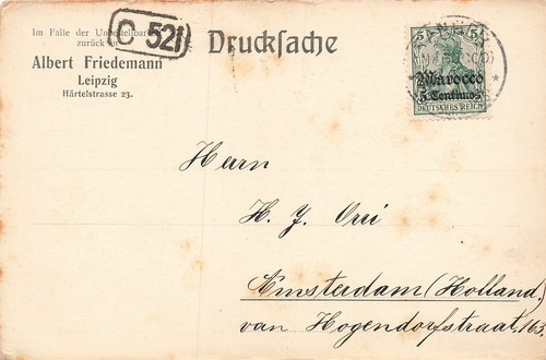 705399 post marokko - dt.,