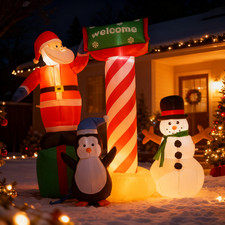 Aufblasbar Weihnachtsdeko