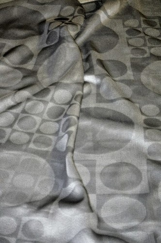 Gardinenstoff grau beige - grau,
