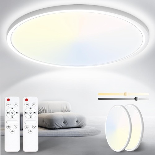 Rund deckenlampe led - 2, x