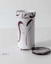 Majolika Karlsruhe Weinkühler