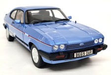 Norev 1/18 Ford Capri Mk3 2.8i Injection 1974 Paris Blue Diecast Model Car