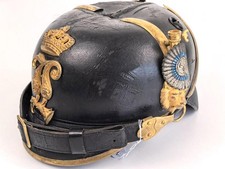 Bayern, Raupenhelm Modell 1868 für Artilleristen . Guter Gesamtzustand, die Raup