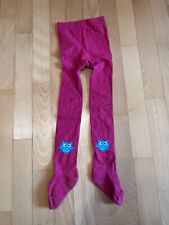 Strumpfhose pink mit blauer Eule TCM Tchibo Gr. 110 116