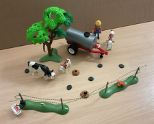 Playmobil - Kuhweide mit Tränke/Wassertank - Bauernhof - TOP !! ( COUNTRY 4494 )