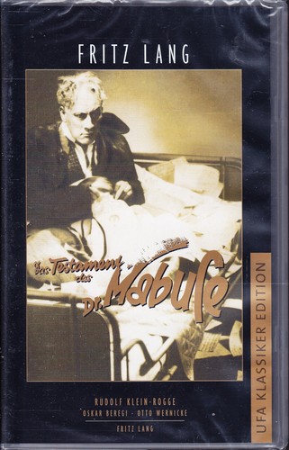 Vhs das testament des - testament, dr