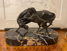 Bronze Skulptur Pferd Stute