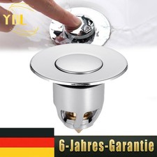 Universal Waschbeckenstöpsel Pop Up Abflusssieb Ablaufventil Stöpsel Waschbecken