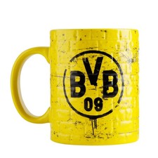 Tasse BVB GELBE WAND  bunt