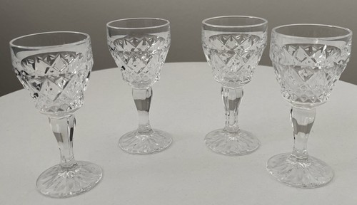 4er set kristall likörgläser - set,