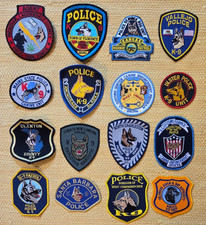 16 x K-9 Konvolut Police Patch