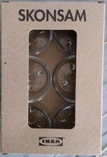 IKEA Teelichtgläser, 6Stück, SKONSAM, neuwertig