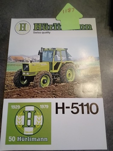 Hurlimann traktor 5110 - hurlimann,