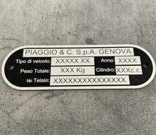 Typenschild geeignet für