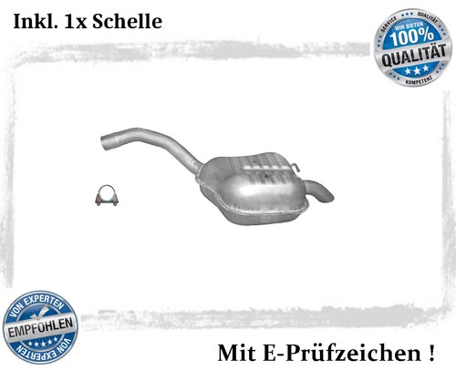Endschalldämpfer für ford - endschalldämpfer,