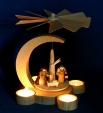 Pyramide 23cm Teelicht Christi