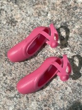 Barbie Ballett Schuhe Ballerina pink - 70er Jahre - Philippines - Vintage Mattel