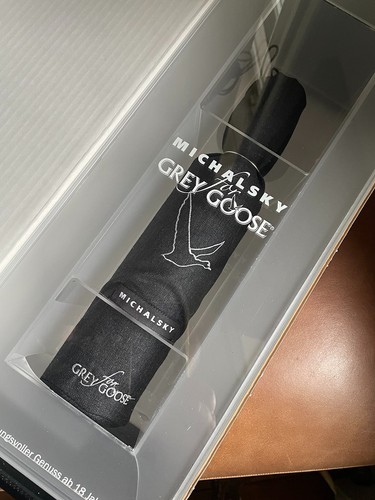 Ungeöffnet grey goose vodka - grey,
