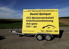 Werbeanhänger Anhänger Werbung Werbung Reklame Groß