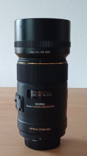 Sigma 105 dg os - 105, f/2.8