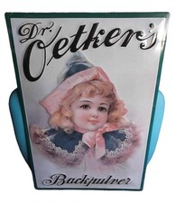 Dr. Oetker Blechschild