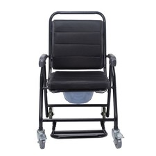 Mobiler Toilettenstuhl auf