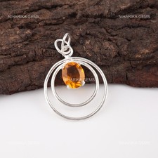 Oval november geburt citrin - oval,