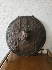 Altes bayrisches Adelswappen Wappenschild um 1890