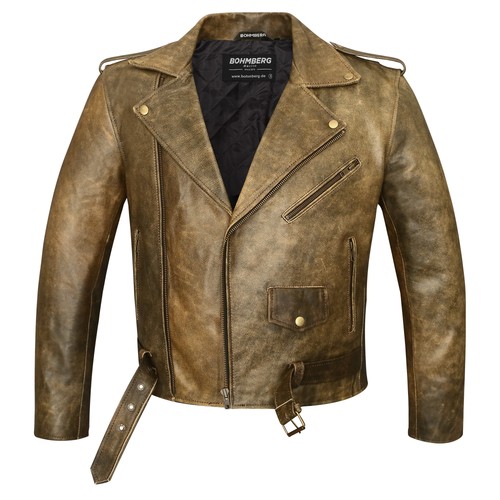 Bohmberg vintage bikerjacke - vintage,