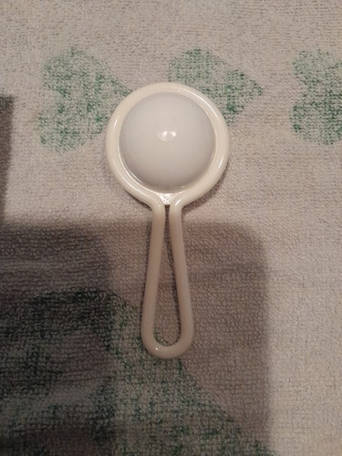 Stück puppenrassel weiß - stück,