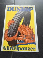 MOTOR Dunlop Gürtelpanzer Rückseite Steyr Werbung Reklame 12/45 PS 3T 1928