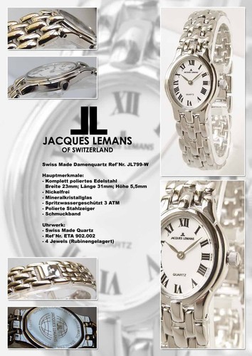 Jacques lemans damenuhr - lemans,