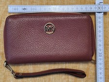 Michael kors Geldbeutel weinrot kaum gebraucht  ca 17x10 cm Leder 