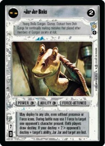 Jar binks star wars - star,