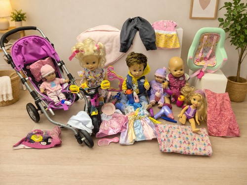 Großes puppenpaket mit viel - großes,