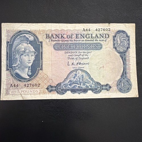 Pound banknote bank of - pound,