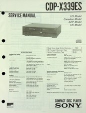Service Manual Sony CDP-X339ES