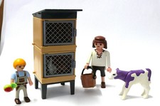 DY0708 / playmobil ® Mutter Kind Kuh Kalb Kaninchen Stall