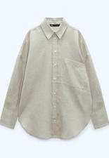 Zara Basic Leinenhemd