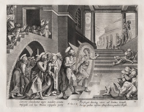 Heemskerck angel frees - angel,