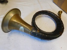 Altes originales Jagdhorn Fürst Pleß Horn mit Mundstück  aus dem Jahre 1961