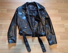 Zara cropped bikerjacke aus - zara,