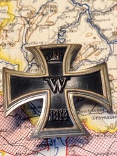 EK1 Eiserne Kreuz 1. Klasse 1914 Gewölbt Nadelsystem Militaria Orden 1. Wk